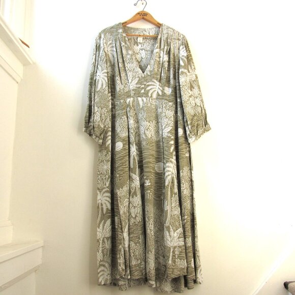 Desmond & Dempsey x H&M Linen Blend Dress - Picture 4 of 6